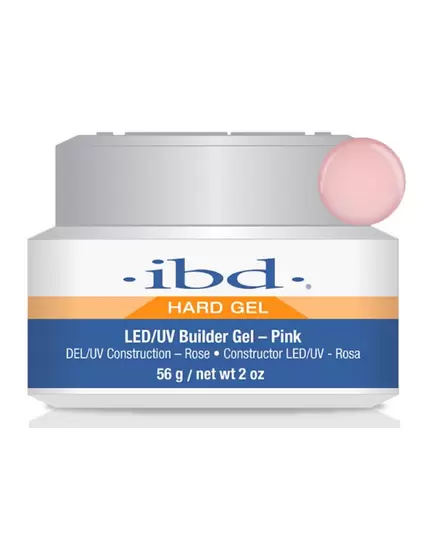 IBD LED/UV HARD GEL BUILDER PINK - 56 G- 2OZ