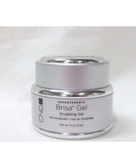 CND BRISA SCULPTING GEL PURE WHITE OPAQUE 14G 0.5 OZ