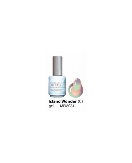 LECHAT ISLAND WONDER CREAM PERFECT MATCH MOOD COLOR CHANGING GEL POLISH MPMG31