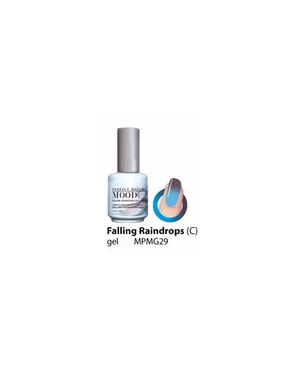 LECHAT FALLING RAINDROPS FROST PERFECT MATCH MOOD COLOR CHANGING GEL POLISH MPMG29