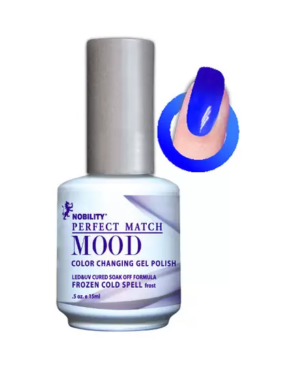 LECHAT FROZEN COLD SPELL FROST PERFECT MATCH MOOD COLOR CHANGING GEL POLISH MPMG06