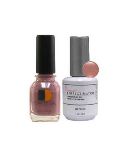 LECHAT PERFECT MATCH GEL POLISH & NAIL LACQUER MOCKINGBIRD 2-.5OZ/15ML - PMS27