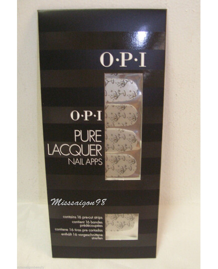 OPI PURE LACQUER NAIL APPS - SHAKEN NOT STIRRED