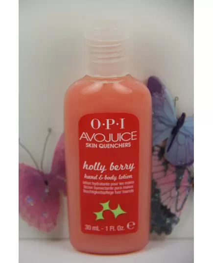 OPI AVOJUICE HOLLY BERRY HAND & BODY LOTION 30 ML-1OZ