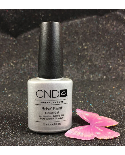 CND BRISA PAINT PURE WHITE LIQUID GEL #08055