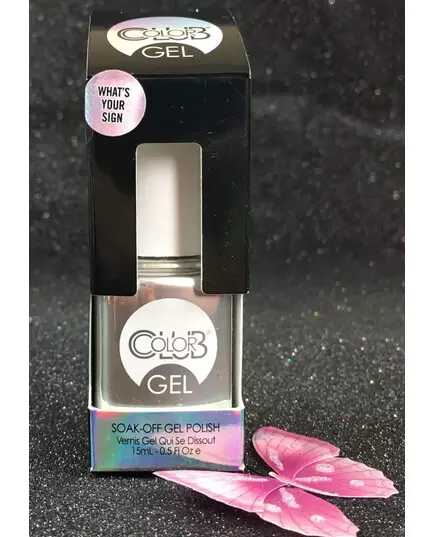 COLOR CLUB SOAK-OFF GEL POLISH - WHATS YOUR SIGN -1096