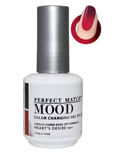 LECHAT PERFECT MATCH MOOD COLOR CHANGING GEL POLISH - HEART'S DESIRE MPMG38
