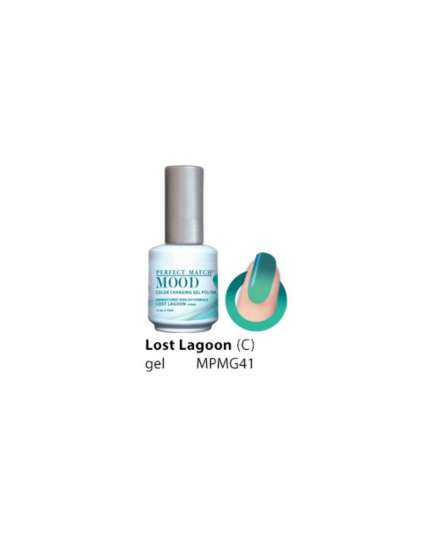 LECHAT PERFECT MATCH MOOD COLOR CHANGING GEL POLISH - LOST LAGOON MPMG41