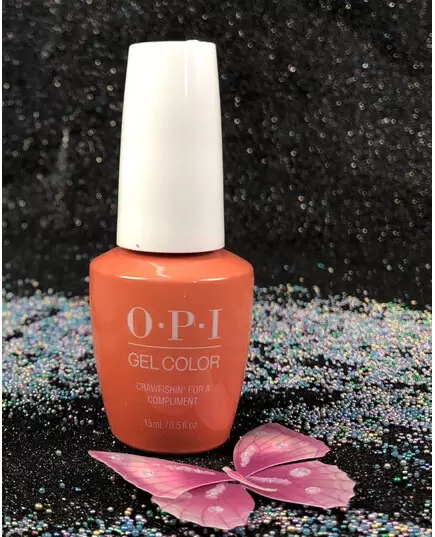 GEL COLOR BY OPI CRAWFISHIN’ FOR A COMPLIMENT GCN58