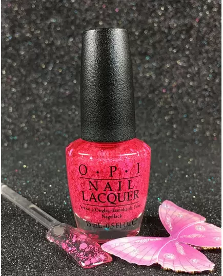 OPI NAIL LACQUER ON PINKS & NEEDLES NLA71 BRIGHTS COLLECTION
