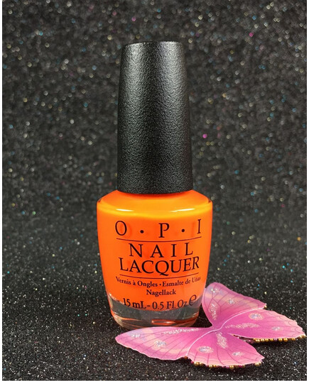 OPI NAIL LACQUER PANTS ON FIRE! NL BB9 TRU NEON COLLECTION SUMMER