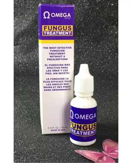OMEGA LABS FUNGUS TREATMENT FOR FINGER & TOE NAILS 15ML-0.5OZ