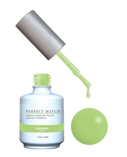 LECHAT PERFECT MATCH GEL POLISH & NAIL LACQUER SPEARMINT 2-.5OZ/15ML - PMS120