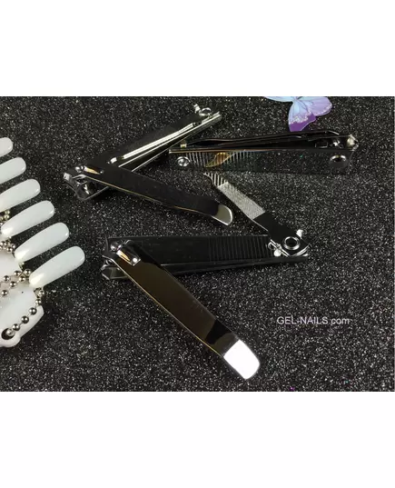 SHARPEST STAINLESS STEEL NAIL CLIPPER WITH FILE
