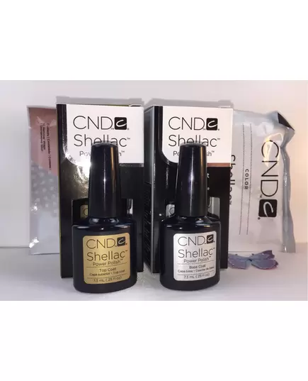 SAVE-A-BUCK SMALL CND SHELLAC BASE AND XPRESS5 TOP COAT -YOUR WISH!