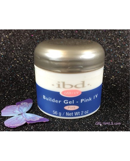 IBD LED UV BUILDER GEL PINK IV 2OZ - 56G