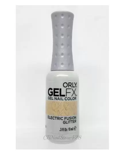 ORLY GELFX ELECTRIC FUSION GLITTER UV GEL NAIL LACQUER 30034 0.3 OZ - 9 ML