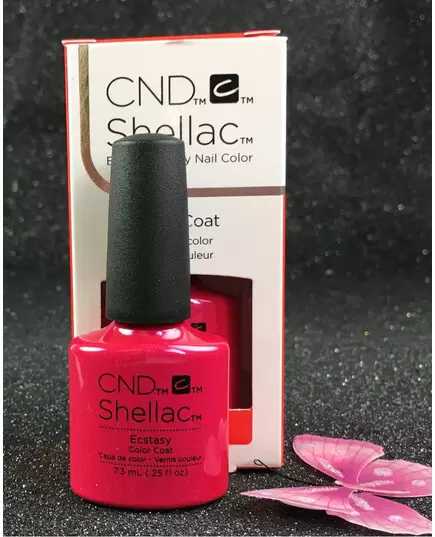 CND SHELLAC ECSTASY 91410 GEL COLOR COAT NEW WAVE COLLECTION