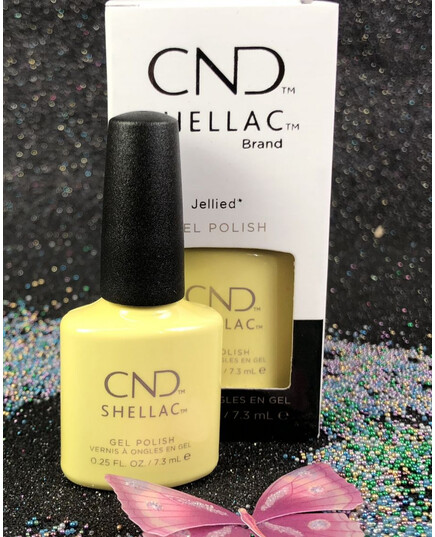 CND SHELLAC JELLIED 92225 GEL COLOR COAT CHIC SHOCK THE COLLECTION SPRING 2018