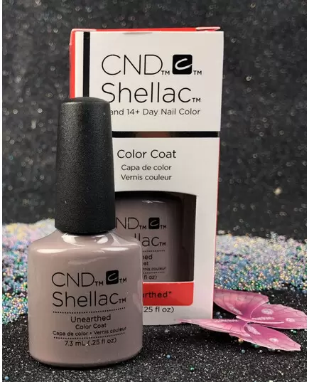 CND SHELLAC UNEARTHED 151 COLOR COAT GEL NAIL POLISH NUDE 2018 COLLECTION 7.3 ML 0.25 FL OZ