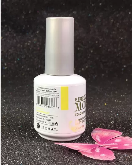 LECHAT BUTTERCUP PERFECT MATCH MOOD COLOR CHANGING GEL POLISH MPMG57