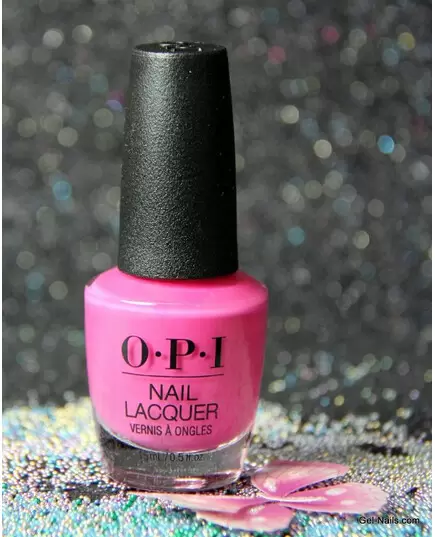 OPI NO TURNING BACK FROM PINK STREET NLL19 NAIL LACQUER - LISBON COLLECTION