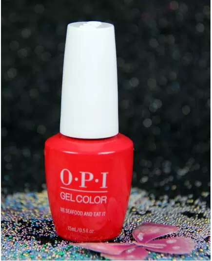 OPI WE SEAFOOD AND WE EAT IT GCL20 GEL COLOR - LISBON COLLECTION