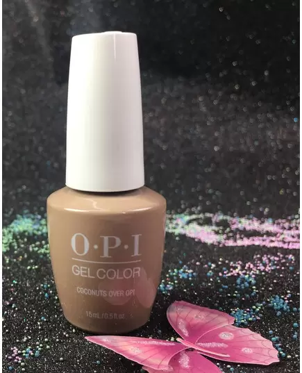 OPI COCONUTS OVER OPI GELCOLOR NEW LOOK GCF89