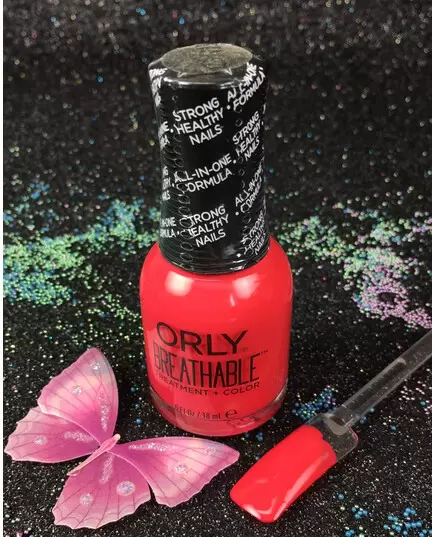 ORLY BEAUTY ESSENTIAL 20916 BREATHABLE TREATMENT + COLOR .6 FL OZ / 18 ML