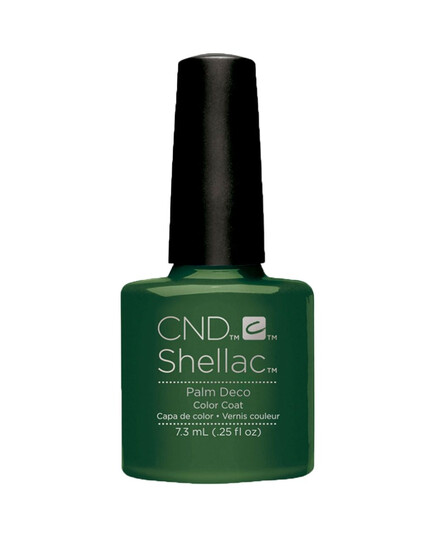 CND SHELLAC PALM DECO UV COLOR COAT - GEL NAIL POLISH - RHYTHM & HEAT SUMMER COLLECTION