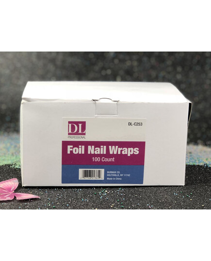 WRAPS FOIL NAILS DL PROFESSIONAL 100PCS