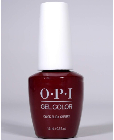 OPI CHICK FLICK CHERRY GCH02 GEL COLOR NEW LOOK