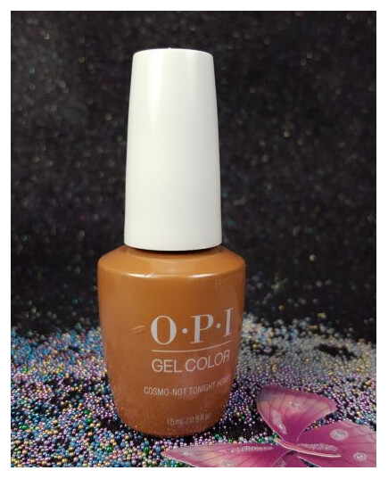 OPI COSMO NOT TONIGHT HONEY GCR58 GEL COLOR NEW LOOK