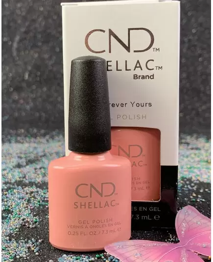 CND SHELLAC FOREVER YOURS COLOR COAT GEL NAIL POLISH 7.3ML-0.25OZ
