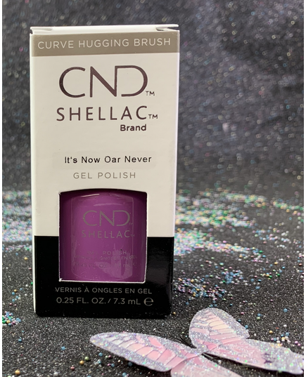 CND SHELLAC IT’S NOW OAR NEVER GEL POLISH - NAUTI NAUTICAL COLLECTION​ SUMMER 2020