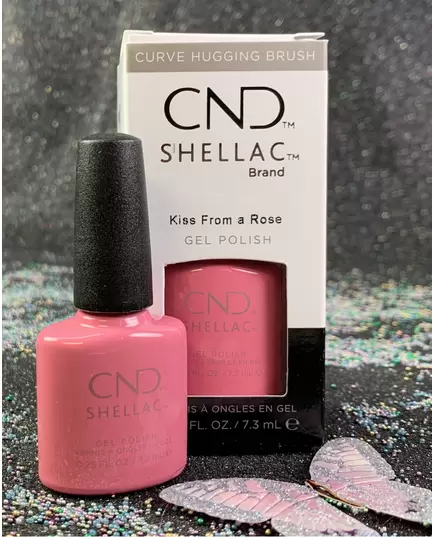 CND SHELLAC KISS FROM A ROSE GEL POLISH - ENGLISH GARDEN COLLECTION SPRING 2020