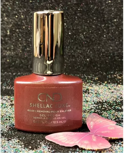CND SHELLAC PATINA BUCKLE #227 LUXE GEL POLISH 92324