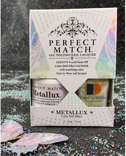 LECHAT UNICORN TEARS METALLUX MLMS07 PERFECT MATCH GEL POLISH & NAIL LACQUER