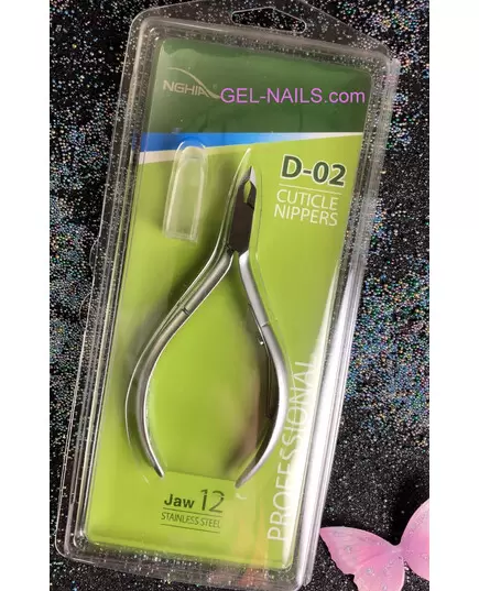 NGHIA PROFESSIONAL DELUXE CUTICLE NIPPER D-02 JAW 12