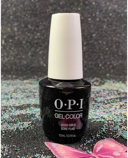 OPI GELCOLOR GOOD GIRLS GONE PLAID GCU16 SCOTLAND COLLECTION FALL 2019