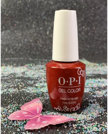 OPI A KISS ON THE CHÌC GELCOLOR HPL05 HELLO KITTY 2019 HOLIDAY COLLECTION