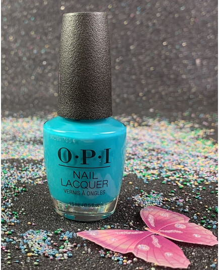 OPI DANCE PARTY 'TEAL DAWM NAIL LACQUER NLN74 NEON COLLECTION