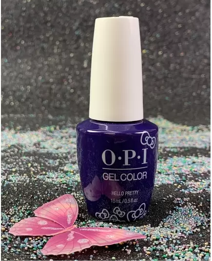 OPI HELLO PRETTY GELCOLOR HPL07 HELLO KITTY 2019 HOLIDAY COLLECTION