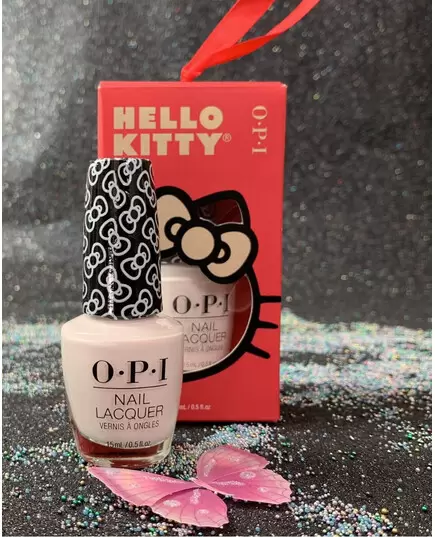 OPI LET'S BE FRIENDS! IN BOX HRL58 NAIL LACQUER HELLO KITTY 2019 HOLIDAY COLLECTION