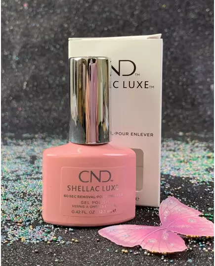 CND SHELLAC PINK PURSUIT #215 LUXE GEL POLISH 92288