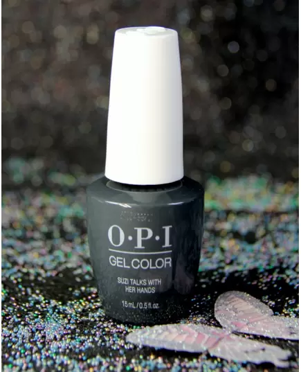 OPI GELCOLOR SUZI TALKS WITH HER HANDS #GCMI07