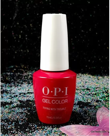 OPI TOYING WITH TROUBLE HPK09 GEL COLOR NUTCRACKER COLLECTION