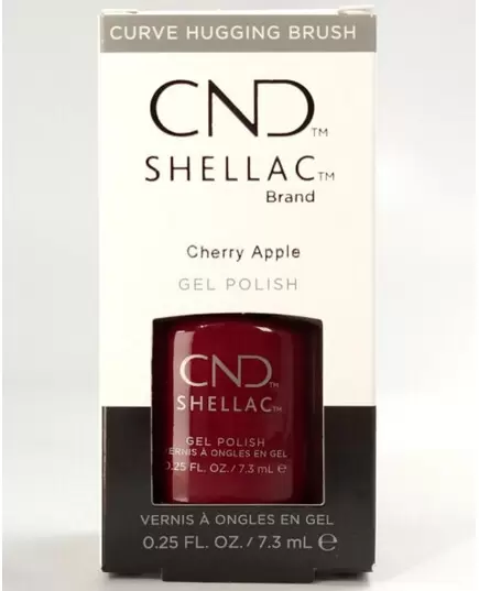 CND SHELLAC - CHERRY APPLE UV GEL NAIL POLISH