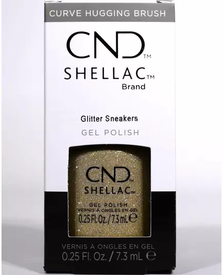 CND SHELLAC - GLITTER SNEAKERS UV GEL NAIL POLISH