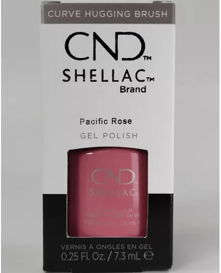 CND SHELLAC - PACIFIC ROSE UV GEL NAIL POLISH